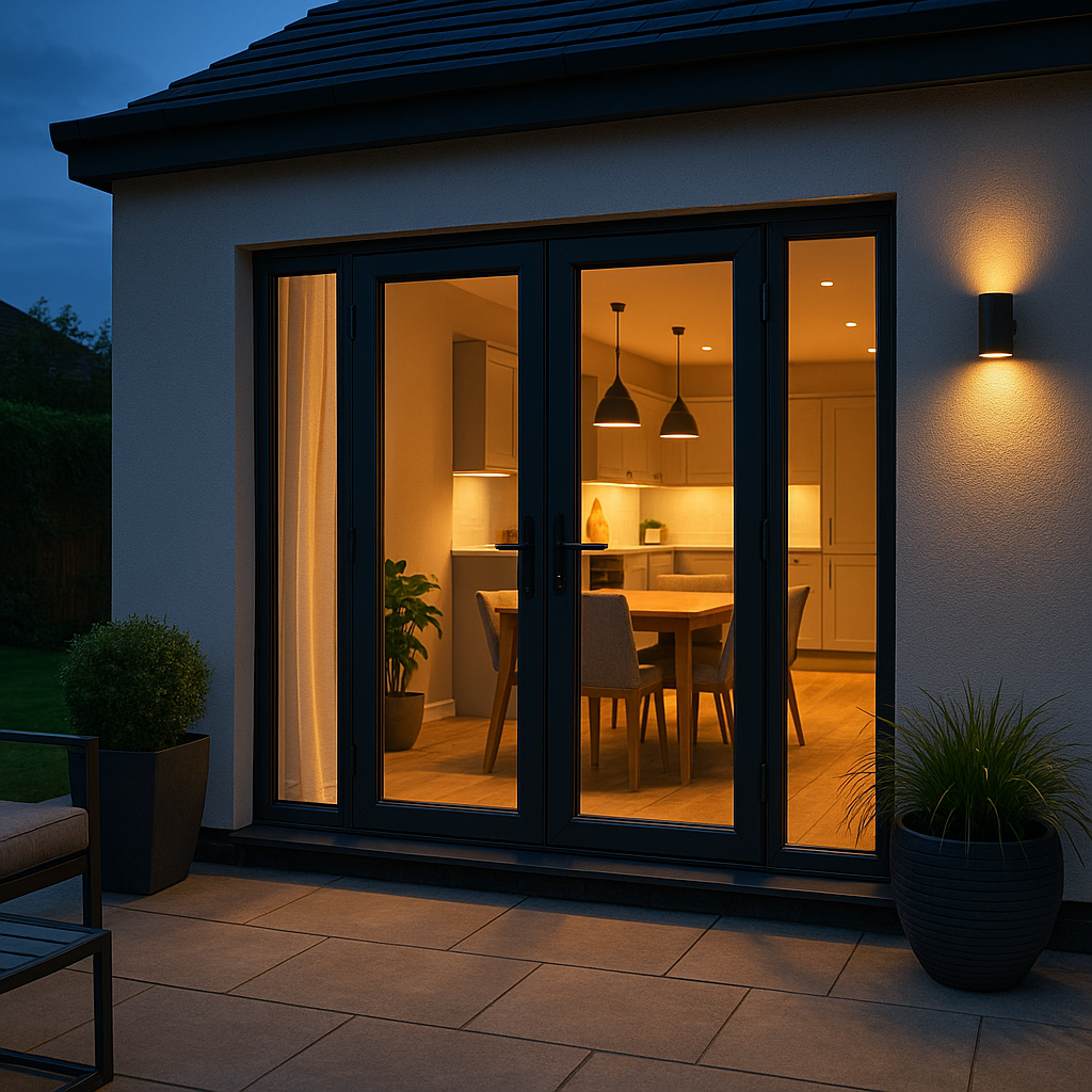 French doors internal view