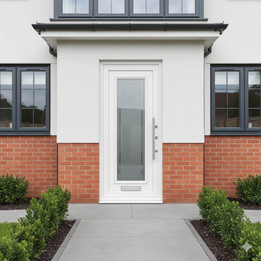 Charming country-style stable door with split opening